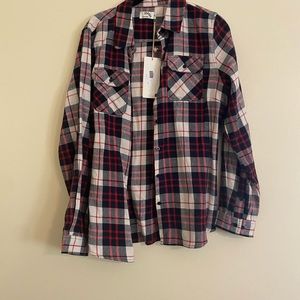 NWT flannel shirt